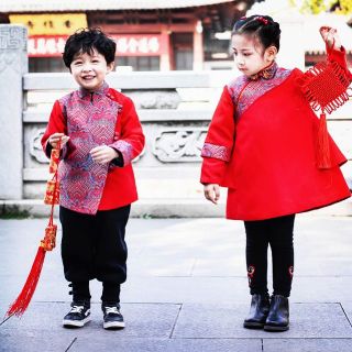 Set bé trai bé gái gấm Nunakids