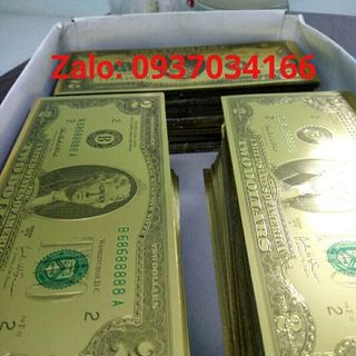 2 usd mạ vàng loại 3D tốt nhất
