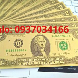 2 usd mạ vàng loại 3D tốt nhất