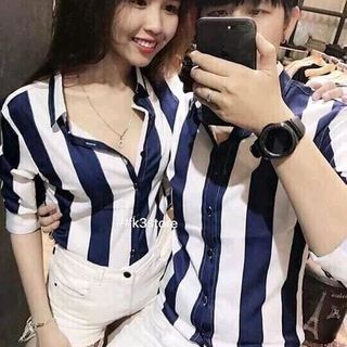 Áo sơ mi cặp giá sỉ