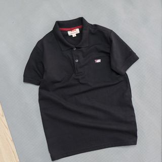 Áo thun nam bẻ phối viền cổ