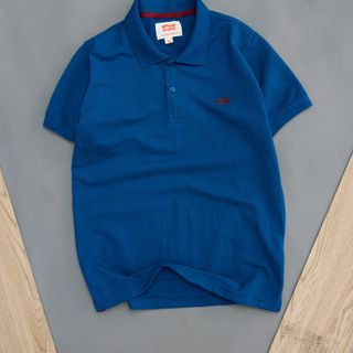 Áo thun nam bẻ phối viền cổ