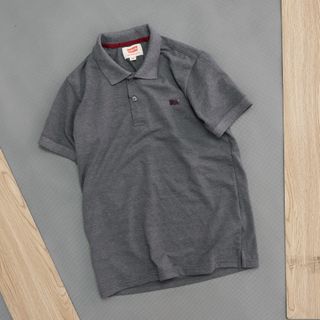 Áo thun nam bẻ phối viền cổ