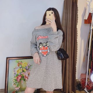 đầm suông muối tiêu