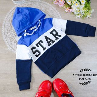 Áo hoo-die thun da cá có sẵn nhí - ABT054-8083