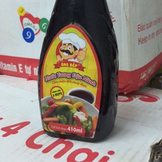 Xì dầu Ông Bếp chai 410ml