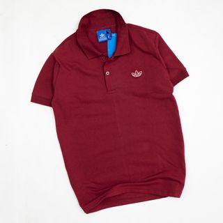 Aó thun cổ bẻ thêu - Code 1001