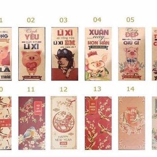 Sỉ bao lì xì mẫu đẹp tết 2019