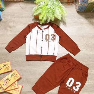 Bộ thun cotton bt có sẵn nhí - BBTSTK-8095