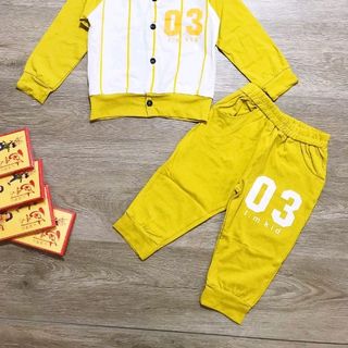 Bộ thun cotton bt có sẵn nhí - BBTSTK-8095