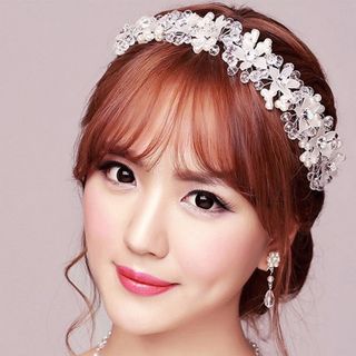 Dây hoa cài tóc cô dâu số 3