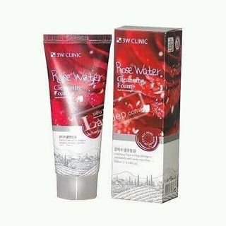 Sữa rửa mặt nước chất hoa hồng 3W