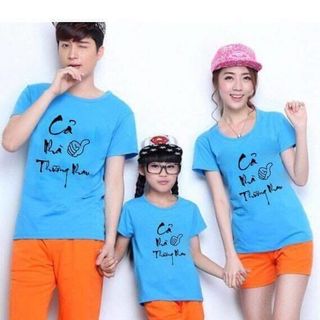 ÁO THUN GIA ĐÌNH IN HÌNH TẾT- ATGD07