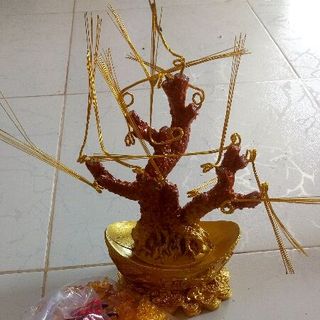 Nguyên liệu làm cây hoa tài lộc 14 cành