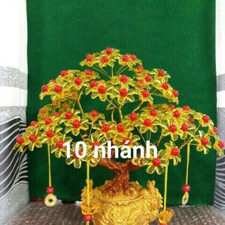 combo nguyên liệu làm cây tài lộc 10 cành