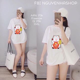áo thun nữ heo đón năm mới 2019