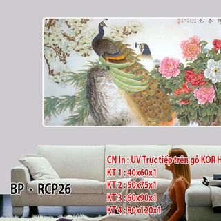 Tranh In UV trên gỗ siêu bền