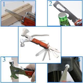 Bộ dụng cụ đa năng du lịch Búa - Rìu 9 in 1