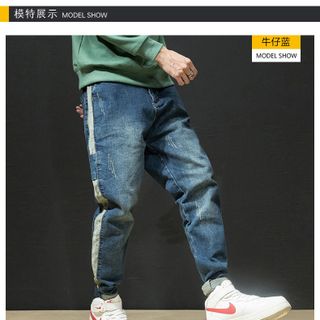 quần jeans không rách QUẦN JEAN KHÔNG RACH PHONG CÁCH HIPHOP quần bò nam đẹp 2018