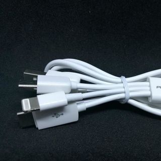 Cáp Pisen 3 trong 1 Type-C/ Lightning/ Micro