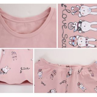 Đồ bộ mặc nhà hình chú thỏ ngộ nghĩnh đáng yêu 123