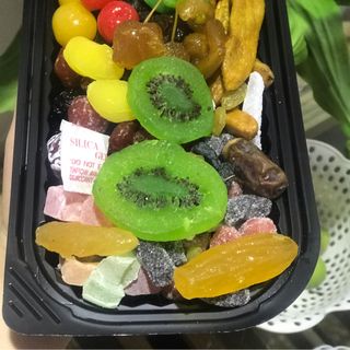 mứt hoa quả tết