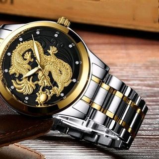 đồng hồ rồng vàng
