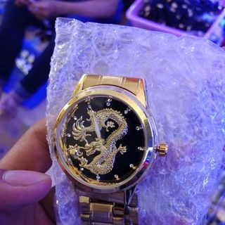đồng hồ rồng vàng