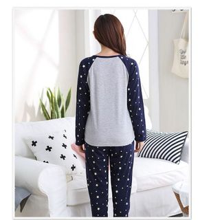 Đồ bộ mặc nhà gam màu độc đáo kết hợp hình thú đáng yêu 125