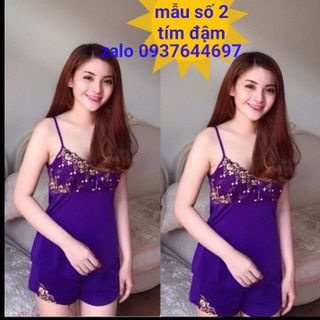 bộ ngủ thun lạnh mẫu 2