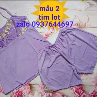 bộ ngủ thun lạnh mẫu 2