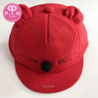 Nón kết nỉ tai hình con chuột cho bé yêu 6 tháng - 2 tuổi