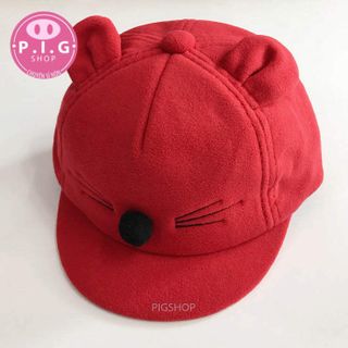 Nón kết nỉ tai hình con chuột cho bé yêu 6 tháng - 2 tuổi