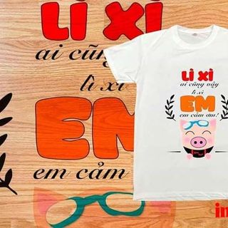 ÁO THUN LÌ XÌ MẶT HEO