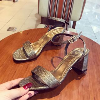 giày sandal got vuông kim sa