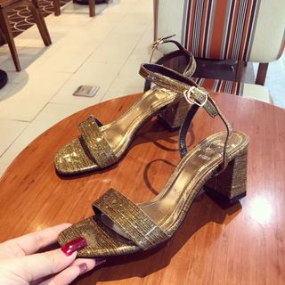 giày sandal got vuông kim sa