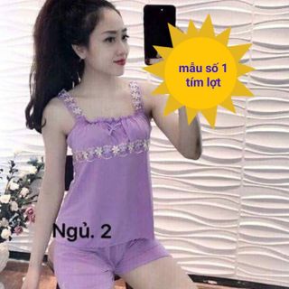 bộ ngủ thun lạnh mẫu 1