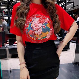 Áo Heo thần tài đón năm mới 2019 nha mn
