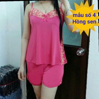 bộ ngủ thun lạnh mẫu 4