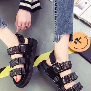 giày sandal kim tuyên