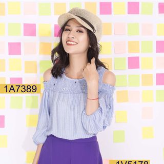 Áo công sở nữ M Collection A7389 giá sỉ giá bán buôn