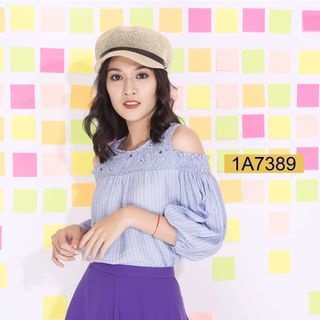 Áo công sở nữ M Collection A7389 giá sỉ giá bán buôn