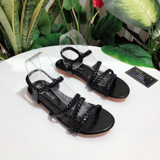 giày sandal bệt thật bím