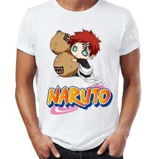 Áo thun 3D Naruto in hình Gaara Áo Trắng In 2 Mặt In Tay Áo - Mẫu 6 giá sỉ