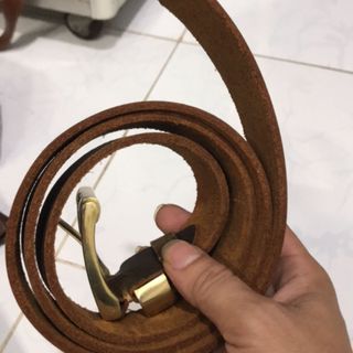 Dây da bò sáp từ Cam Hàng da thật 100