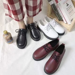 giày nữ cột giày