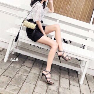 giày sandal cao gót nhọn