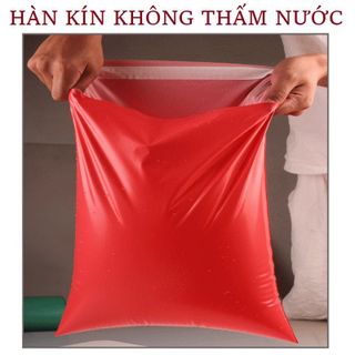 Túi nilon dai 38x52cm Đen gói hàng tiện lợi keo dán miệng