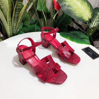 giày sandal da vân