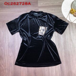 đầm nhung túi beo